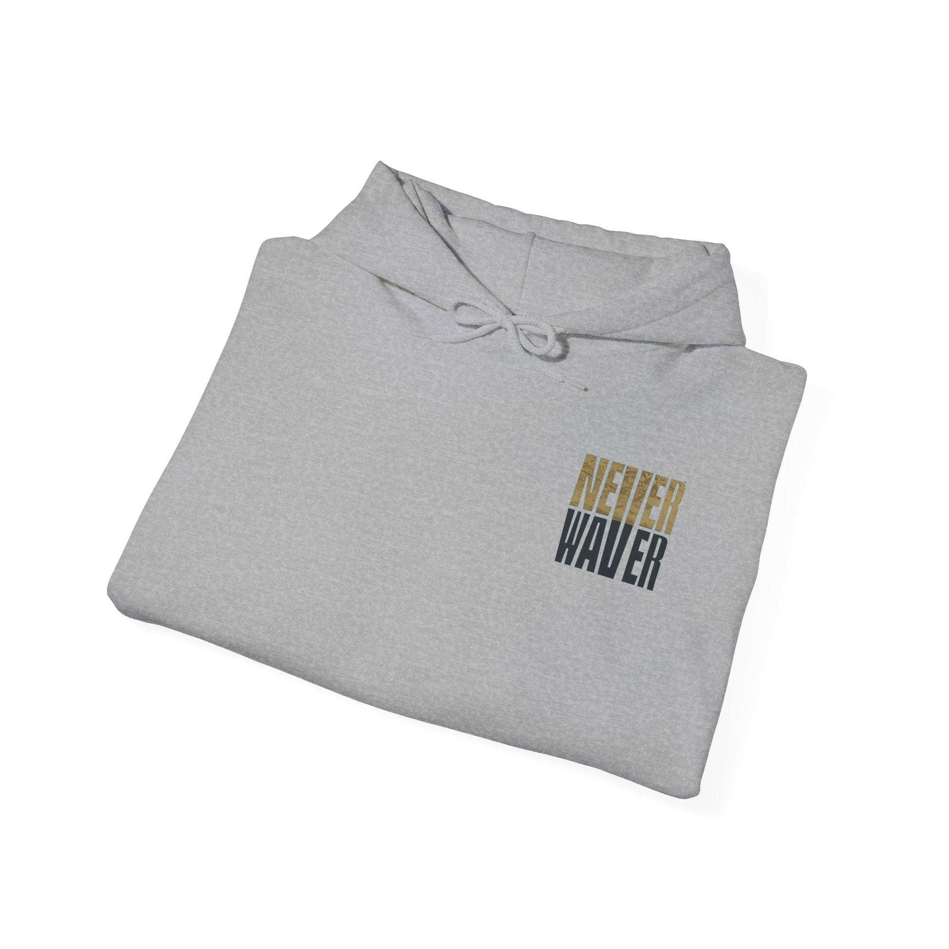 Unisex Heavy Blend™ Hooded Sweatshirt - 'NEVER WAVER' Jacksonville Fans Design - Never Waver