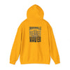 Unisex Heavy Blend™ Hooded Sweatshirt - 'NEVER WAVER' Jacksonville Fans Design - Never Waver