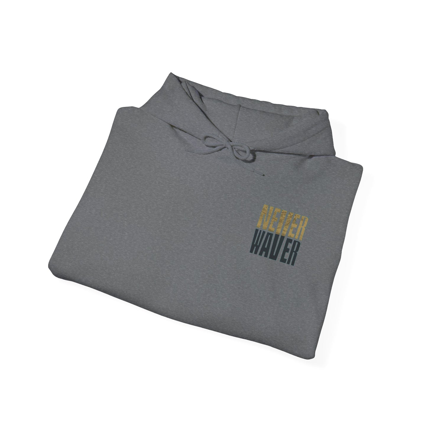 Unisex Heavy Blend™ Hooded Sweatshirt - 'NEVER WAVER' Jacksonville Fans Design - Never Waver