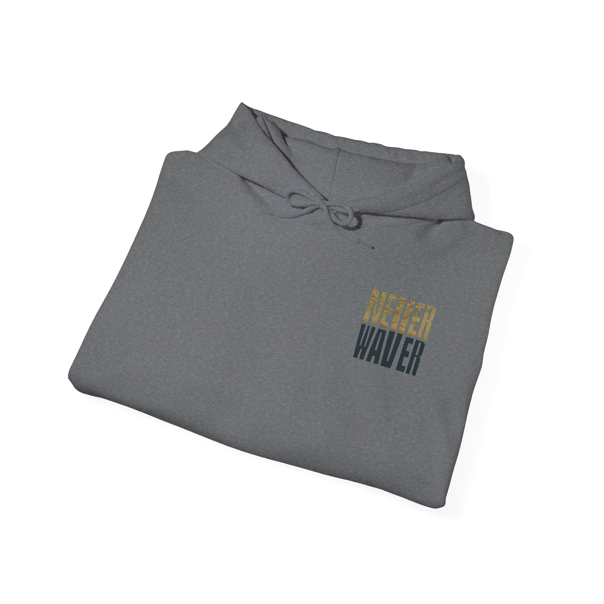 Unisex Heavy Blend™ Hooded Sweatshirt - 'NEVER WAVER' Jacksonville Fans Design - Never Waver