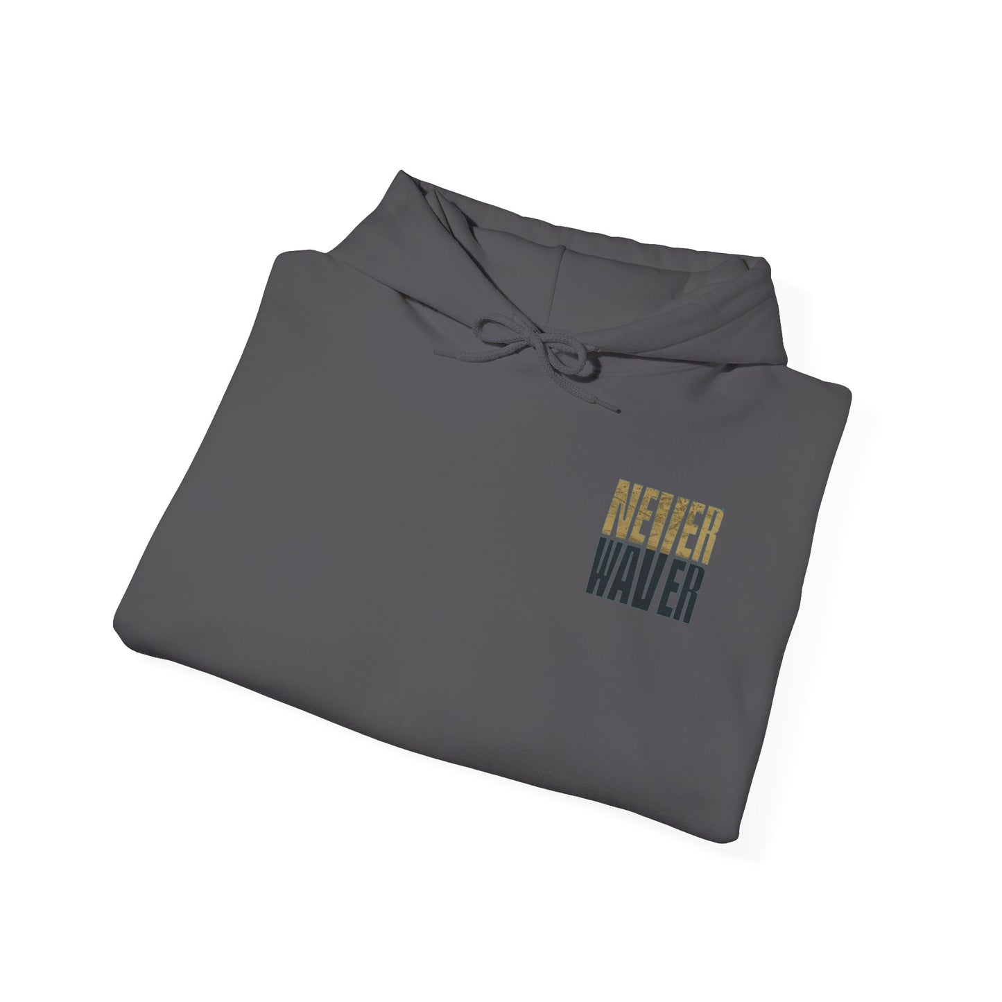 Unisex Heavy Blend™ Hooded Sweatshirt - 'NEVER WAVER' Jacksonville Fans Design - Never Waver
