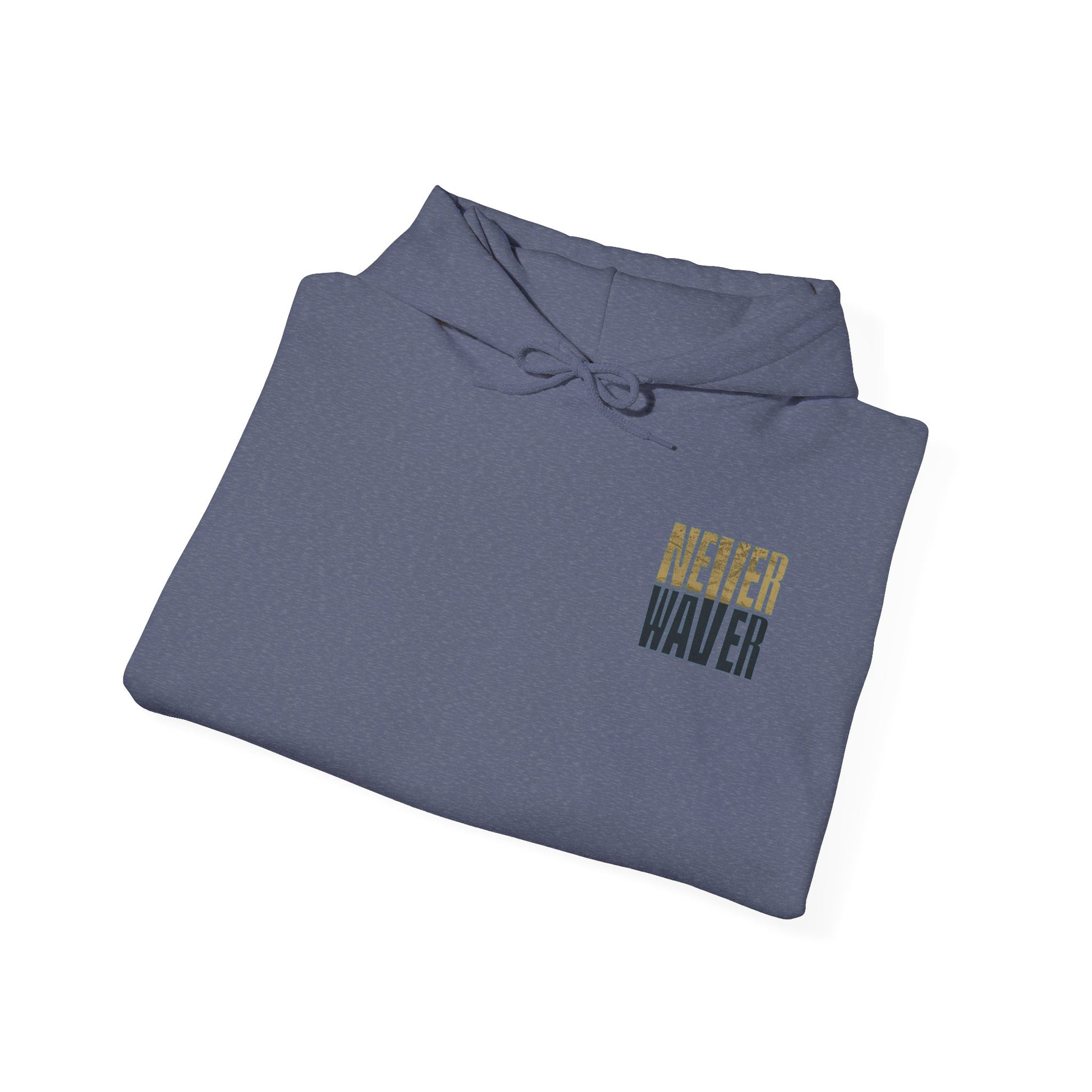 Unisex Heavy Blend™ Hooded Sweatshirt - 'NEVER WAVER' Jacksonville Fans Design - Never Waver