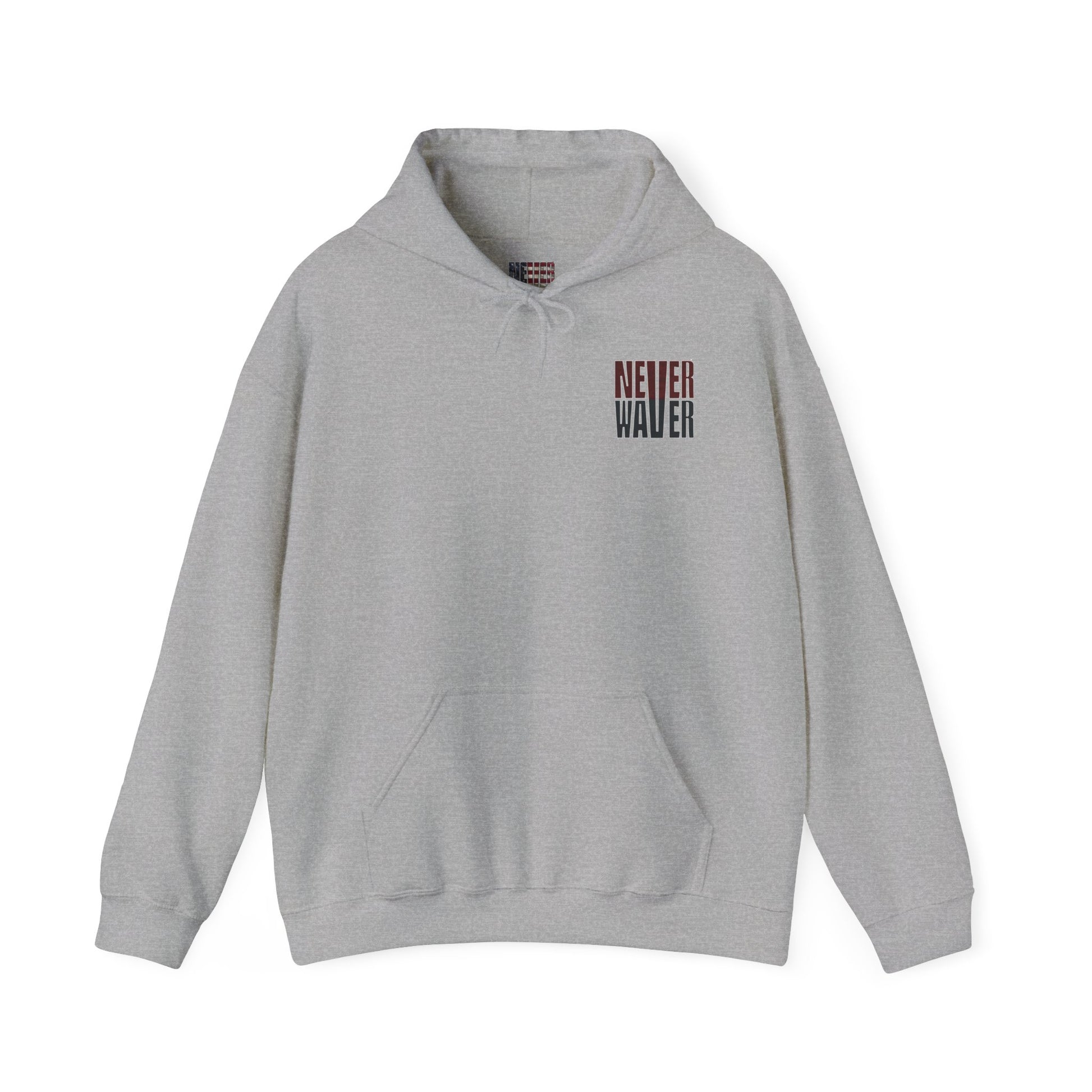 Unisex Heavy Blend Hoodie | Arizona Fans Never Waver Design | Casual Comfort for Fans - Never Waver