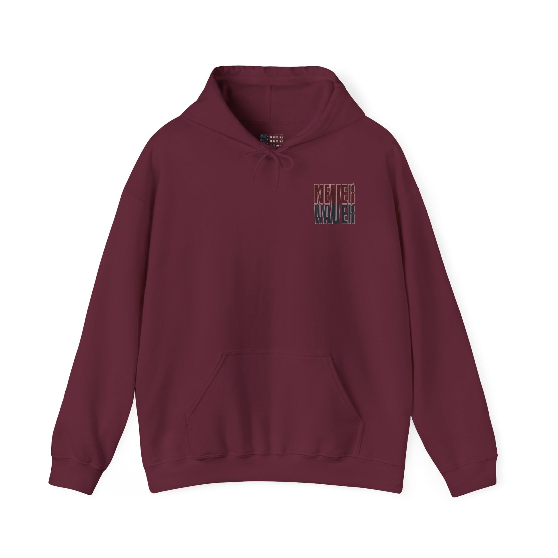 Unisex Heavy Blend Hoodie | Arizona Fans Never Waver Design | Casual Comfort for Fans - Never Waver