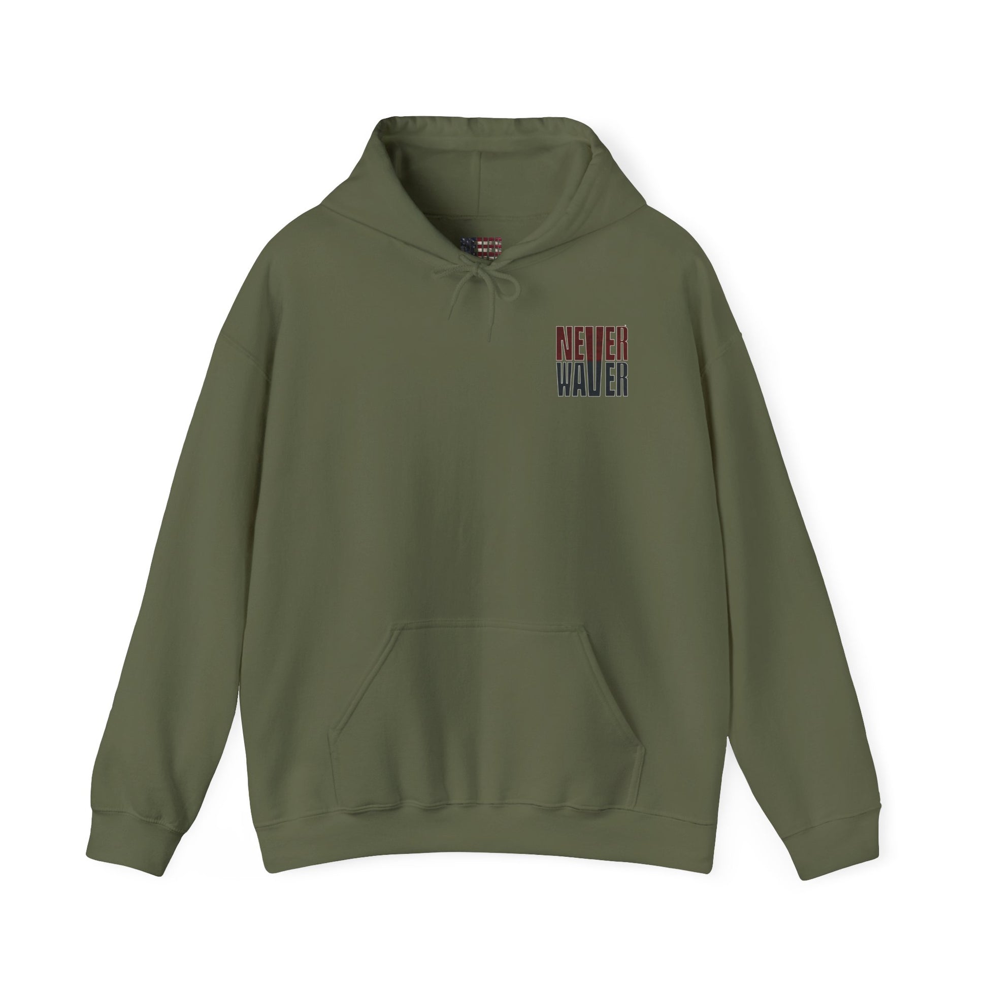 Unisex Heavy Blend Hoodie | Arizona Fans Never Waver Design | Casual Comfort for Fans - Never Waver