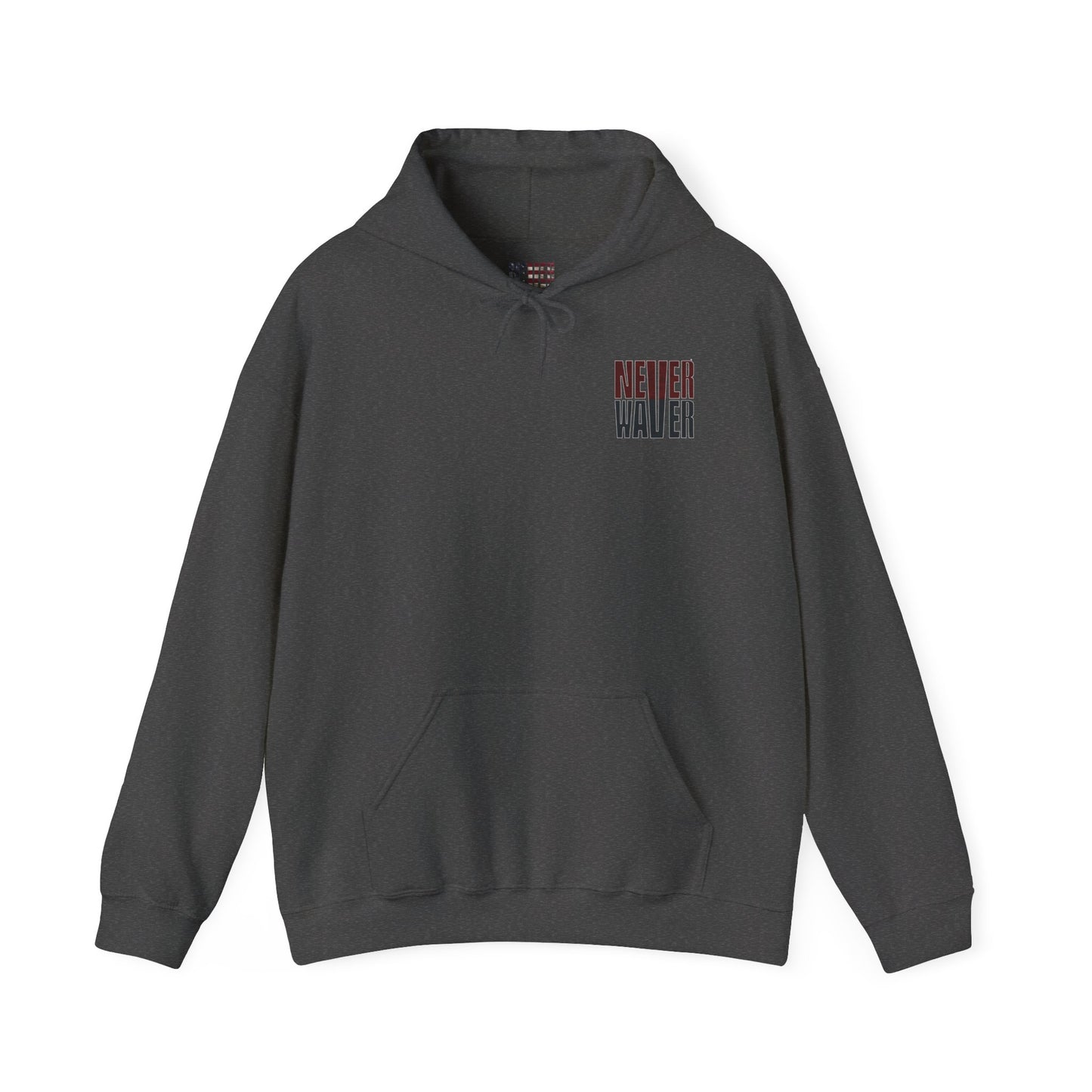 Unisex Heavy Blend Hoodie | Arizona Fans Never Waver Design | Casual Comfort for Fans - Never Waver