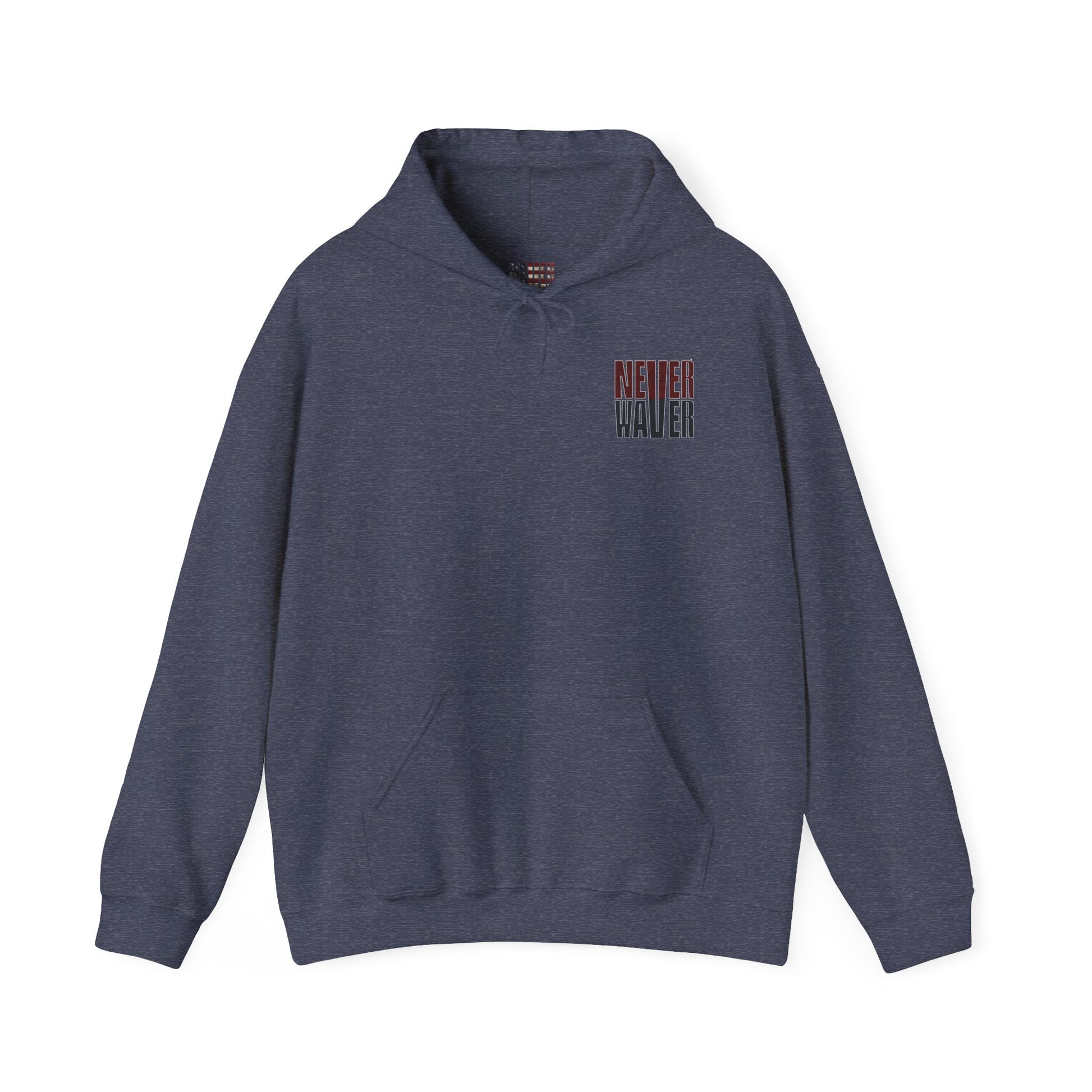 Unisex Heavy Blend Hoodie | Arizona Fans Never Waver Design | Casual Comfort for Fans - Never Waver