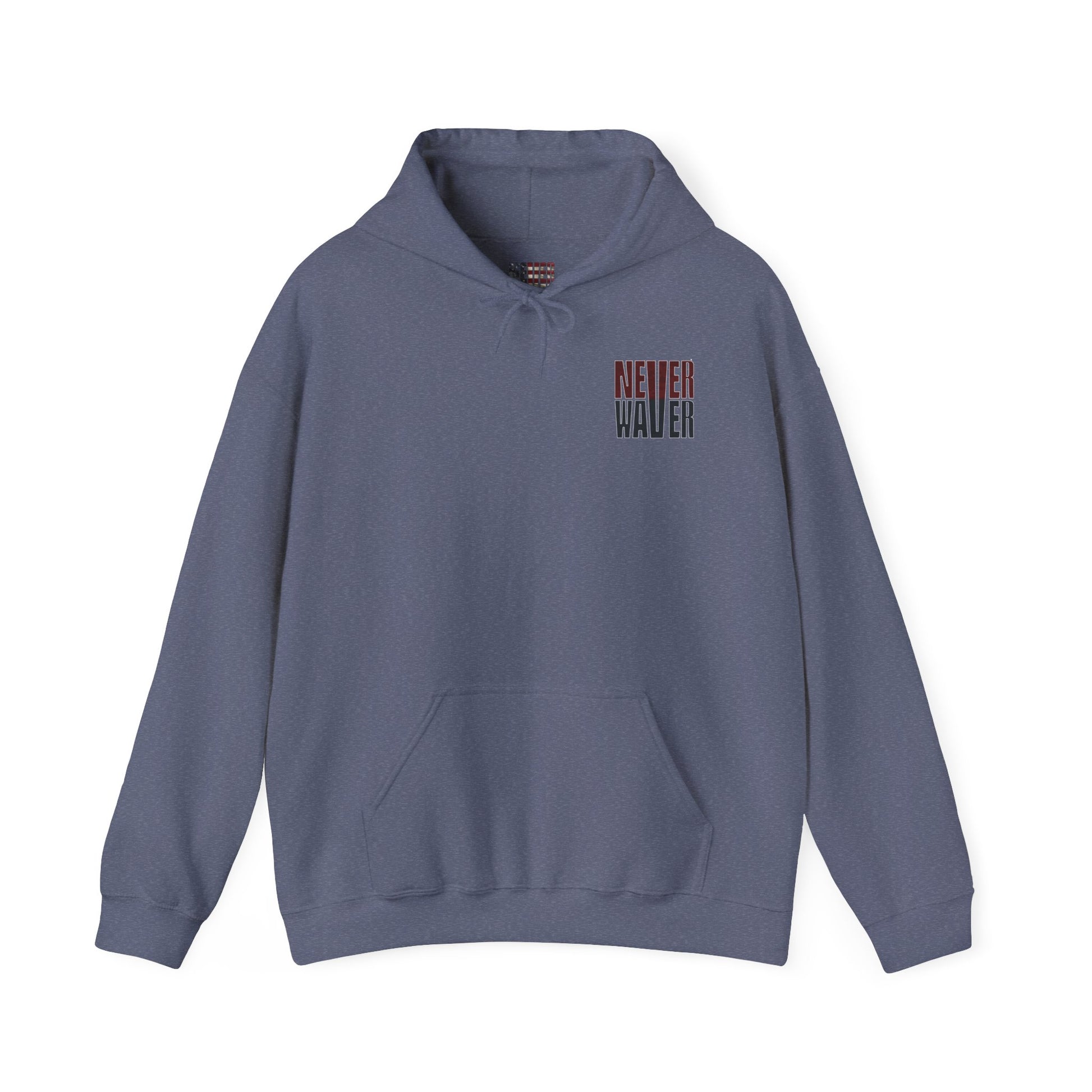 Unisex Heavy Blend Hoodie | Arizona Fans Never Waver Design | Casual Comfort for Fans - Never Waver