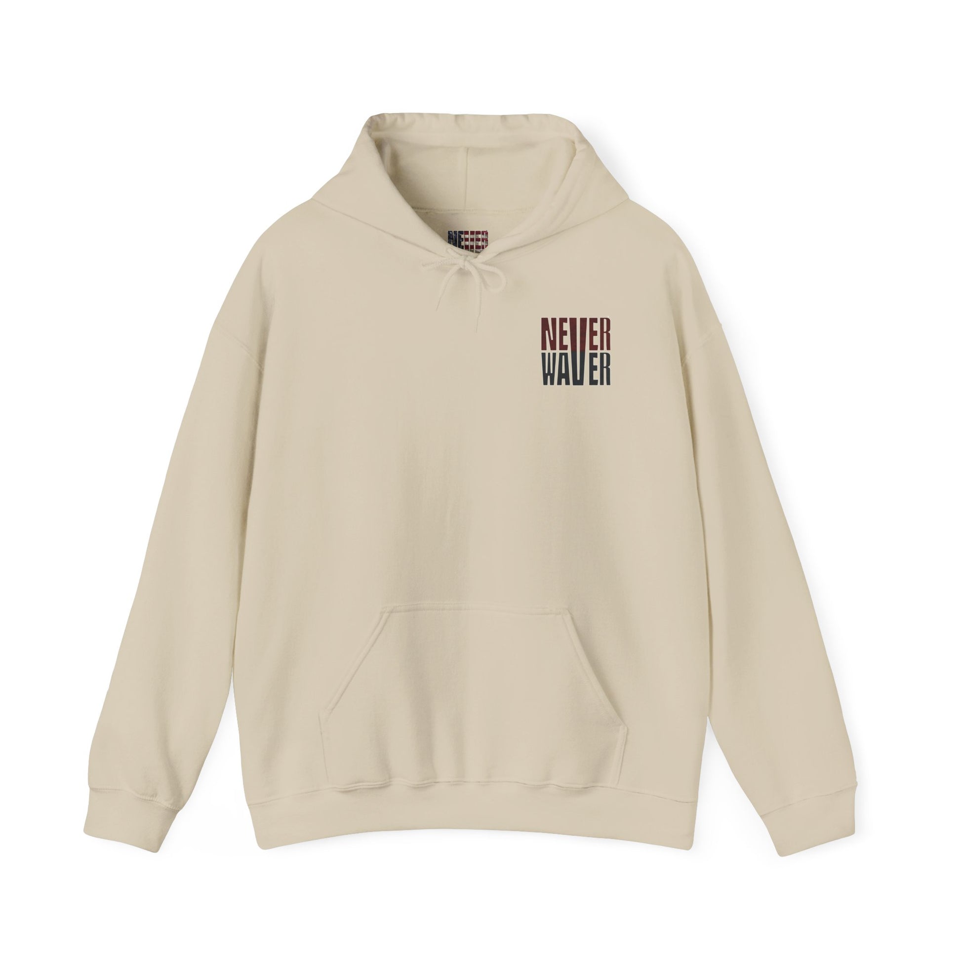 Unisex Heavy Blend Hoodie | Arizona Fans Never Waver Design | Casual Comfort for Fans - Never Waver