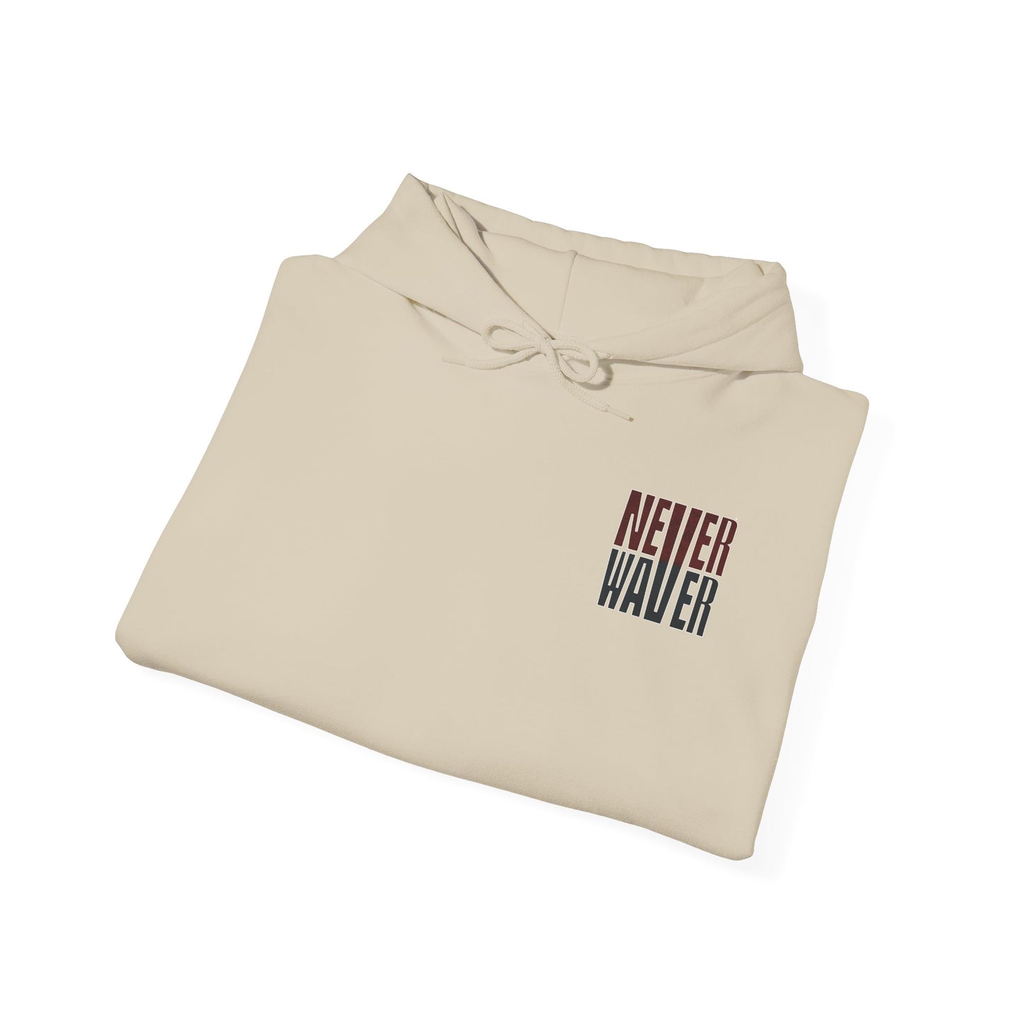 Unisex Heavy Blend Hoodie | Arizona Fans Never Waver Design | Casual Comfort for Fans - Never Waver