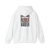 Unisex Heavy Blend Hoodie | Arizona Fans Never Waver Design | Casual Comfort for Fans - Never Waver
