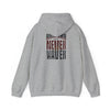 Unisex Heavy Blend Hoodie | Arizona Fans Never Waver Design | Casual Comfort for Fans - Never Waver