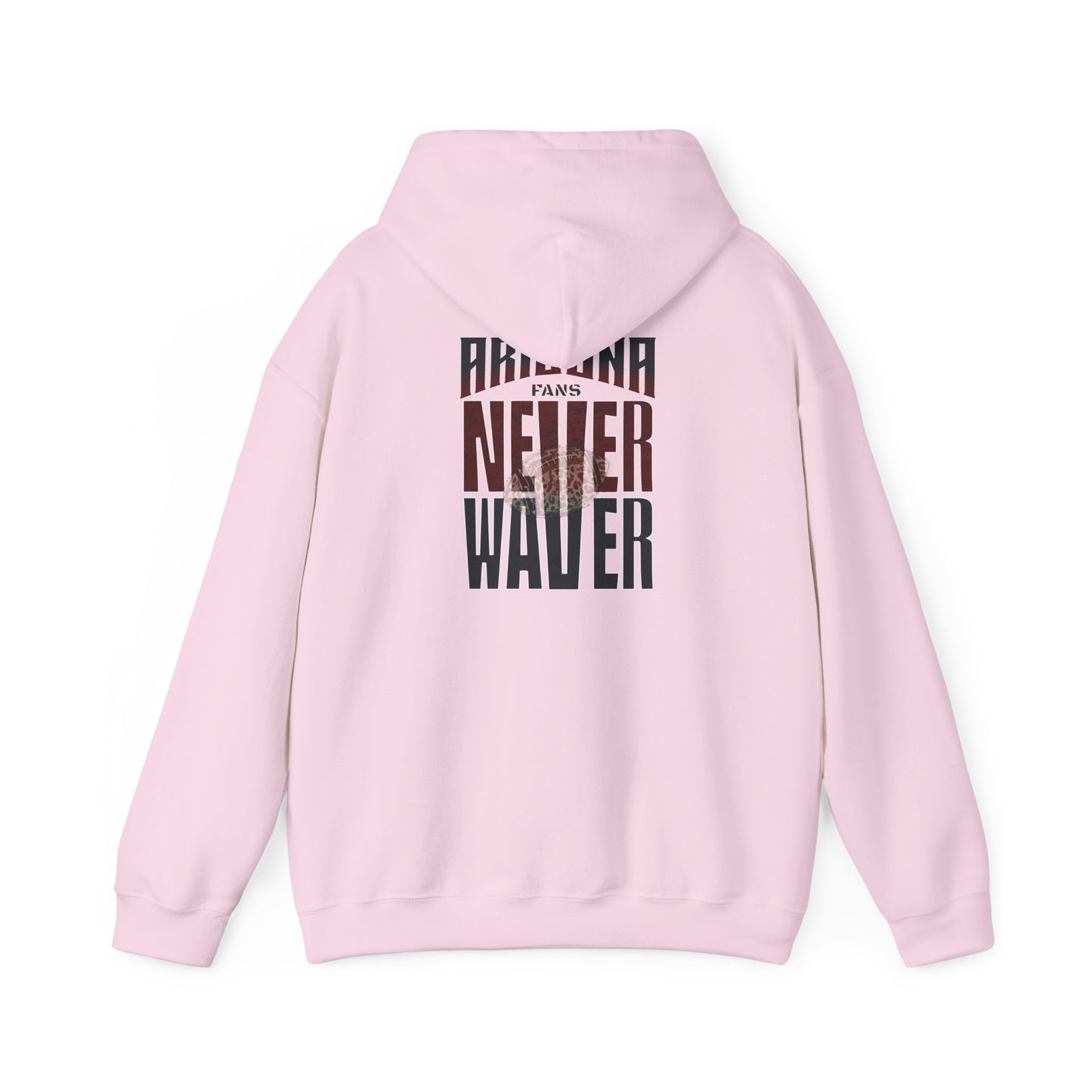 Unisex Heavy Blend Hoodie | Arizona Fans Never Waver Design | Casual Comfort for Fans - Never Waver