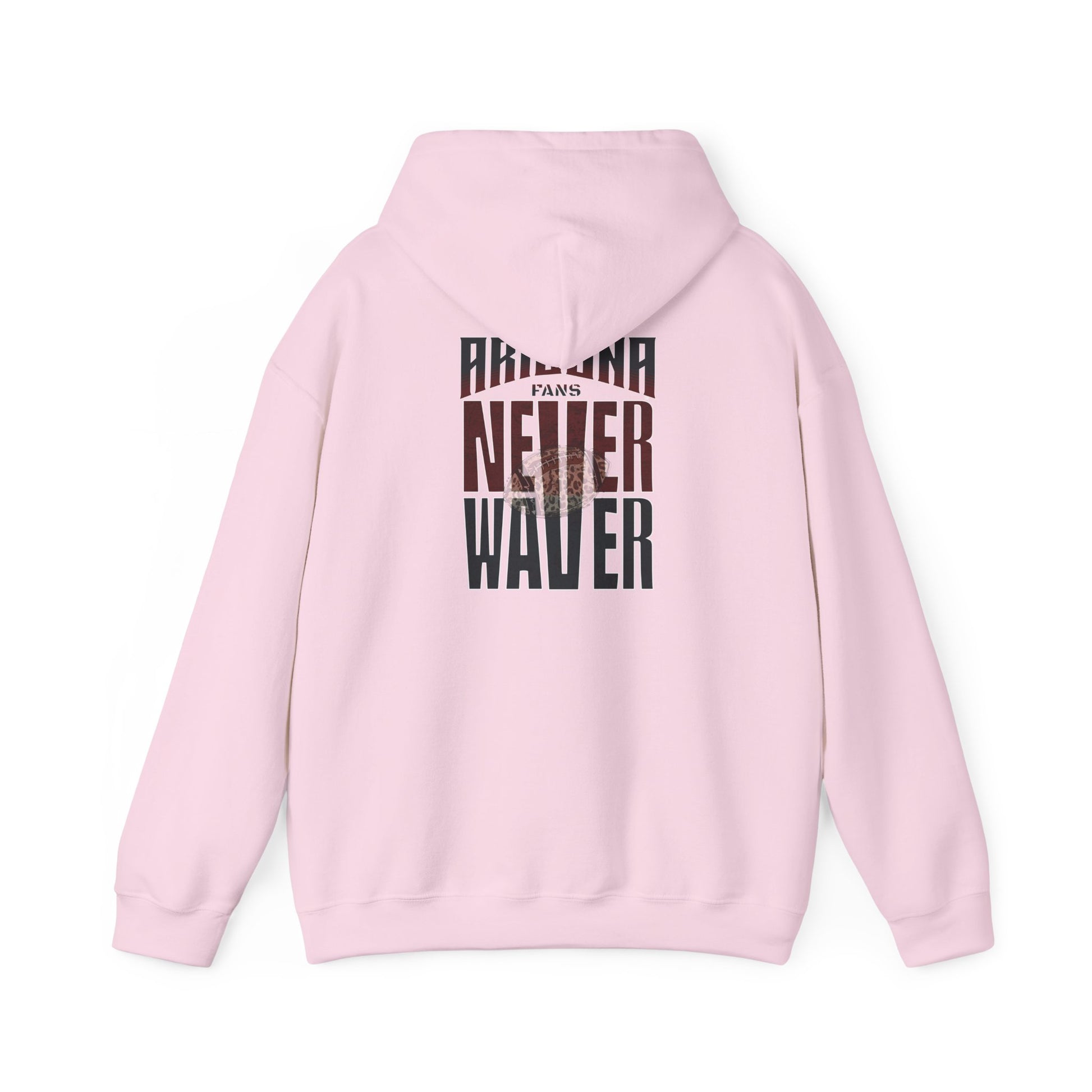 Unisex Heavy Blend Hoodie | Arizona Fans Never Waver Design | Casual Comfort for Fans - Never Waver
