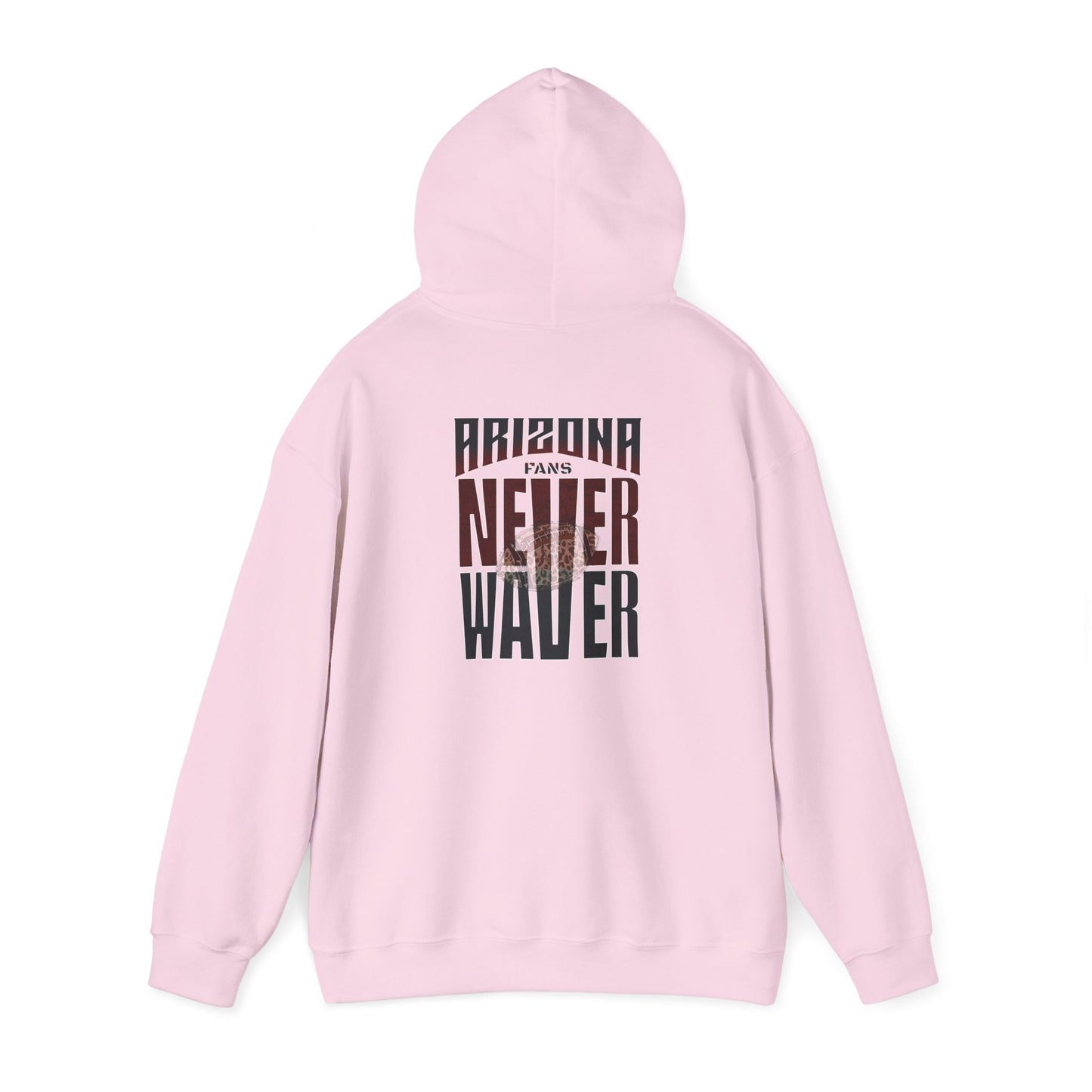 Unisex Heavy Blend Hoodie | Arizona Fans Never Waver Design | Casual Comfort for Fans - Never Waver