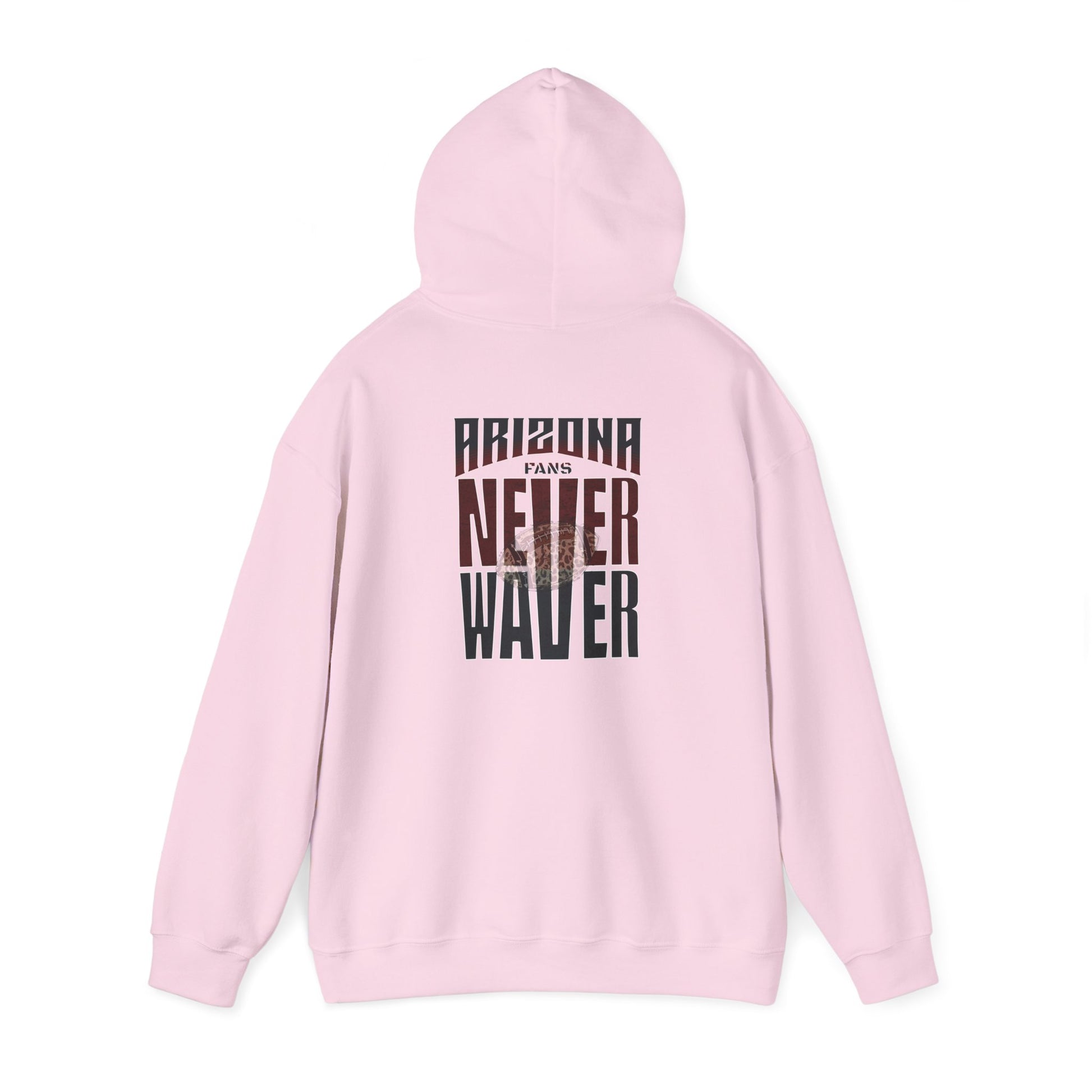 Unisex Heavy Blend Hoodie | Arizona Fans Never Waver Design | Casual Comfort for Fans - Never Waver