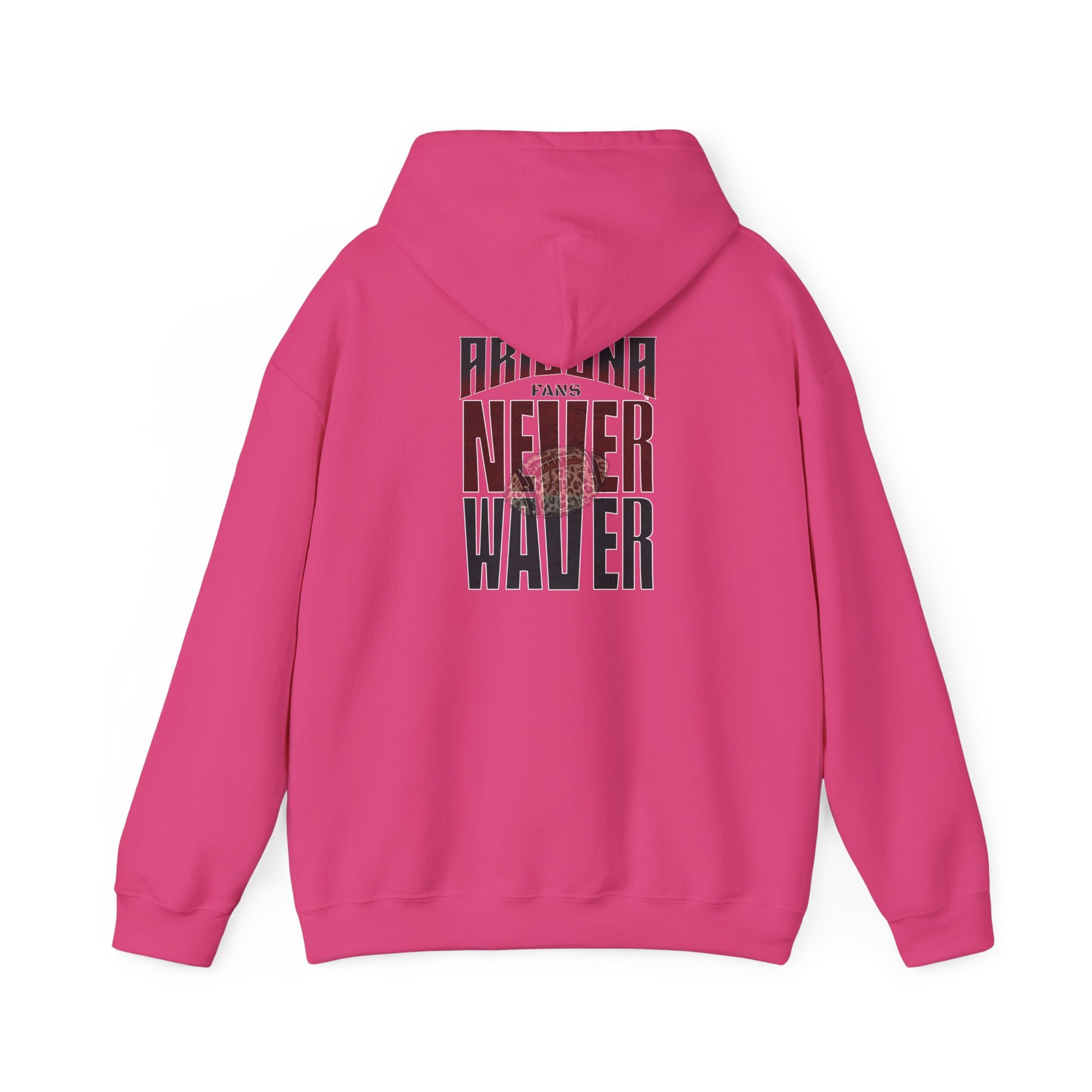 Unisex Heavy Blend Hoodie | Arizona Fans Never Waver Design | Casual Comfort for Fans - Never Waver