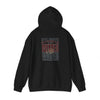 Unisex Heavy Blend™ Hoodie - 'Never Waver' Atlanta Fans Leopard Football Sweatshirt - Never Waver