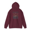 Unisex Heavy Blend™ Hoodie - 'Never Waver' Atlanta Fans Leopard Football Sweatshirt - Never Waver