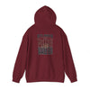 Unisex Heavy Blend™ Hoodie - 'Never Waver' Atlanta Fans Leopard Football Sweatshirt - Never Waver