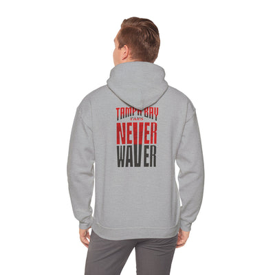 Unisex Heavy Blend Hoodie - Never Waver Tampa Bay Fans Sweatshirt - Never Waver