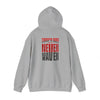 Unisex Heavy Blend Hoodie - Never Waver Tampa Bay Fans Sweatshirt - Never Waver