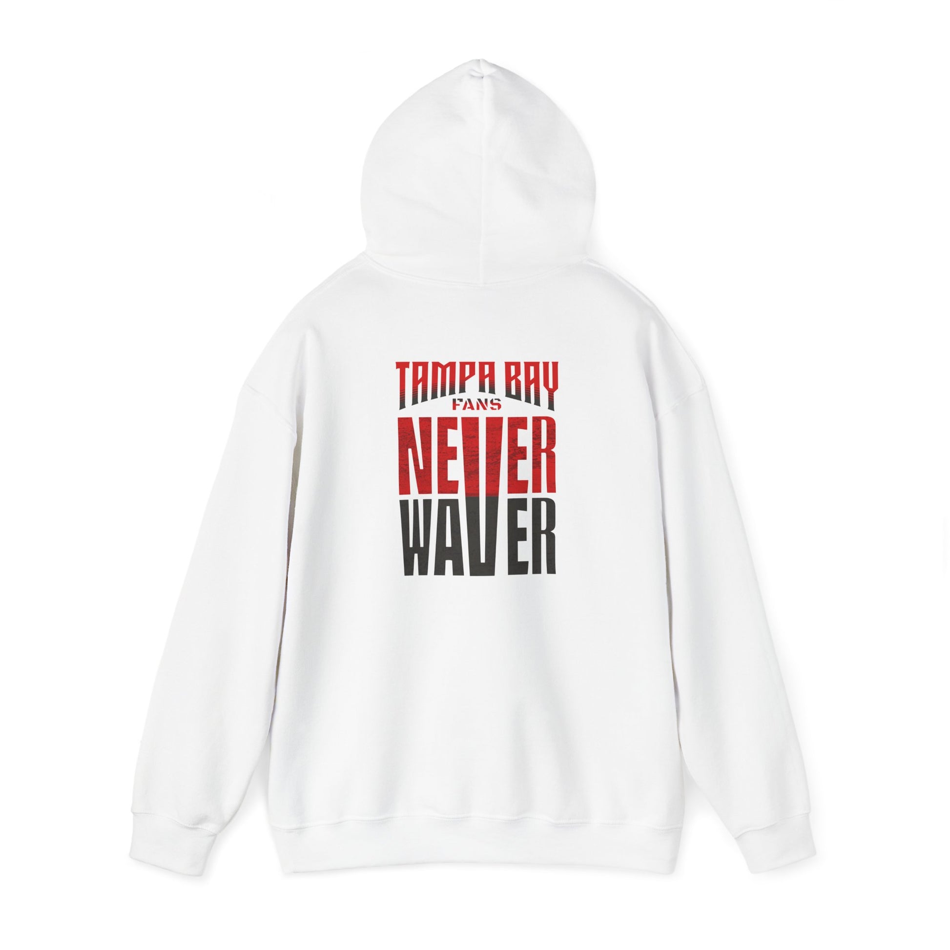 Unisex Heavy Blend Hoodie - Never Waver Tampa Bay Fans Sweatshirt - Never Waver