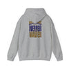 Unisex Hooded Sweatshirt - 'Never Waver' Baltimore Fans Apparel - Never Waver