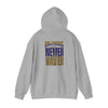 Unisex Hooded Sweatshirt - 'Never Waver' Baltimore Fans Apparel - Never Waver