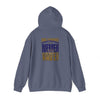 Unisex Hooded Sweatshirt - 'Never Waver' Baltimore Fans Apparel - Never Waver