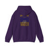 Unisex Hooded Sweatshirt - 'Never Waver' Baltimore Fans Apparel - Never Waver