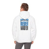 Carolina Fans Never Waver Hooded Sweatshirt | Unisex Heavy Blend™ | Casual Comfort for Fans - Never Waver