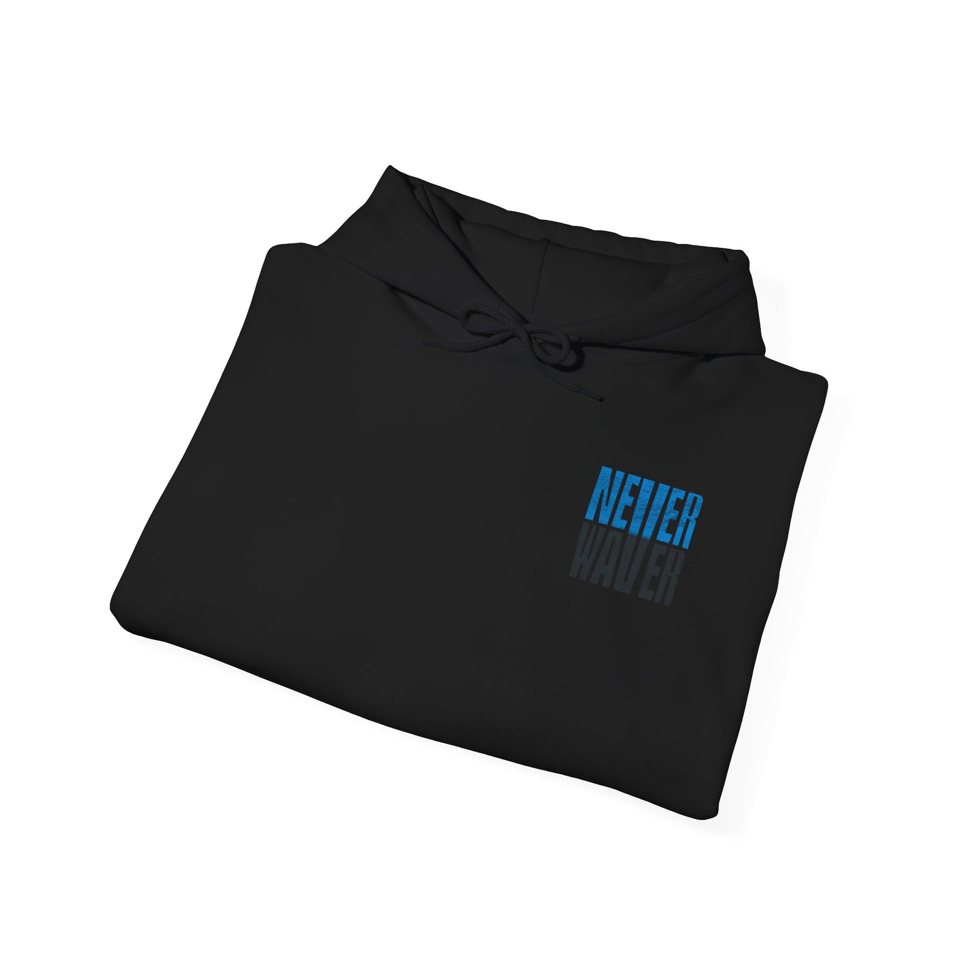 Carolina Fans Never Waver Hooded Sweatshirt | Unisex Heavy Blend™ | Casual Comfort for Fans - Never Waver