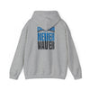 Carolina Fans Never Waver Hooded Sweatshirt | Unisex Heavy Blend™ | Casual Comfort for Fans - Never Waver