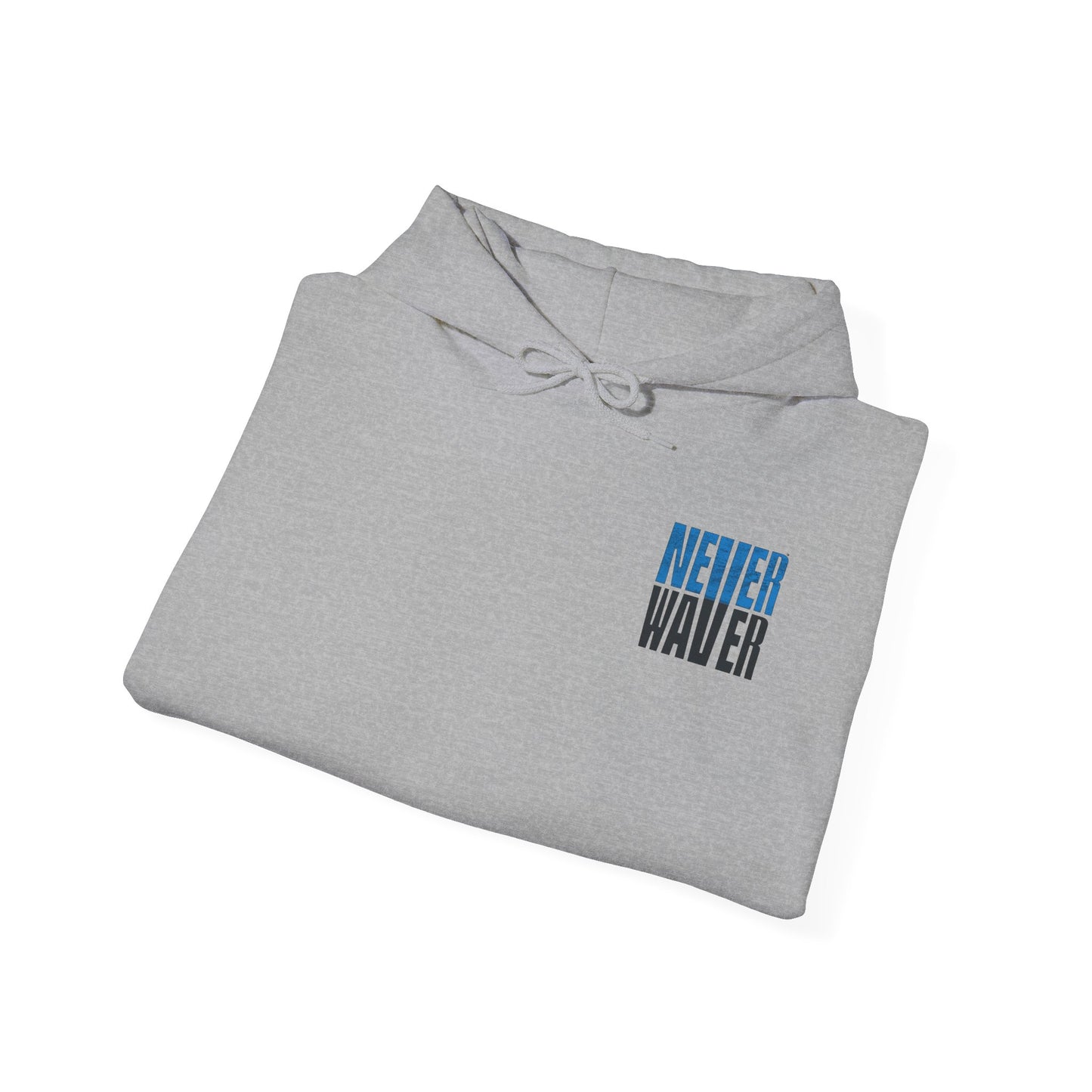 Carolina Fans Never Waver Hooded Sweatshirt | Unisex Heavy Blend™ | Casual Comfort for Fans - Never Waver