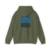 Carolina Fans Never Waver Hooded Sweatshirt | Unisex Heavy Blend™ | Casual Comfort for Fans - Never Waver