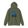 Carolina Fans Never Waver Hooded Sweatshirt | Unisex Heavy Blend™ | Casual Comfort for Fans - Never Waver