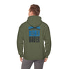 Carolina Fans Never Waver Hooded Sweatshirt | Unisex Heavy Blend™ | Casual Comfort for Fans - Never Waver