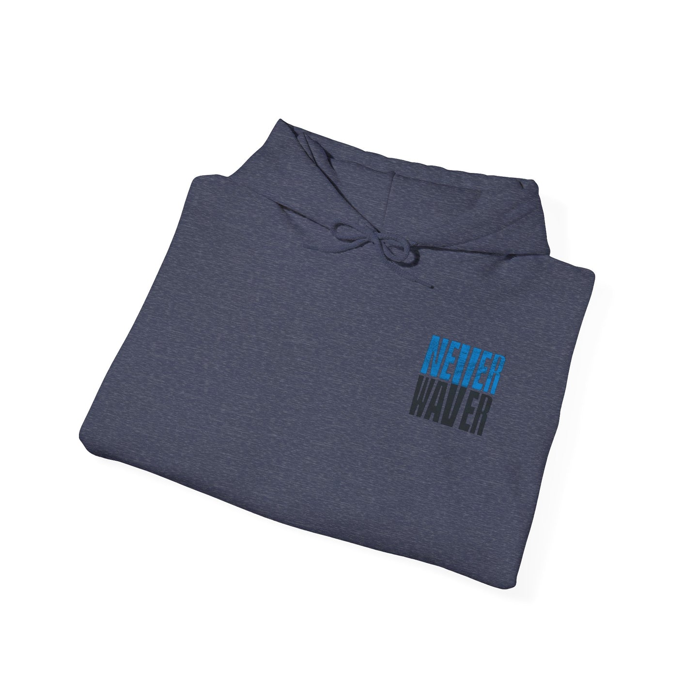 Carolina Fans Never Waver Hooded Sweatshirt | Unisex Heavy Blend™ | Casual Comfort for Fans - Never Waver