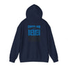 Carolina Fans Never Waver Hooded Sweatshirt | Unisex Heavy Blend™ | Casual Comfort for Fans - Never Waver