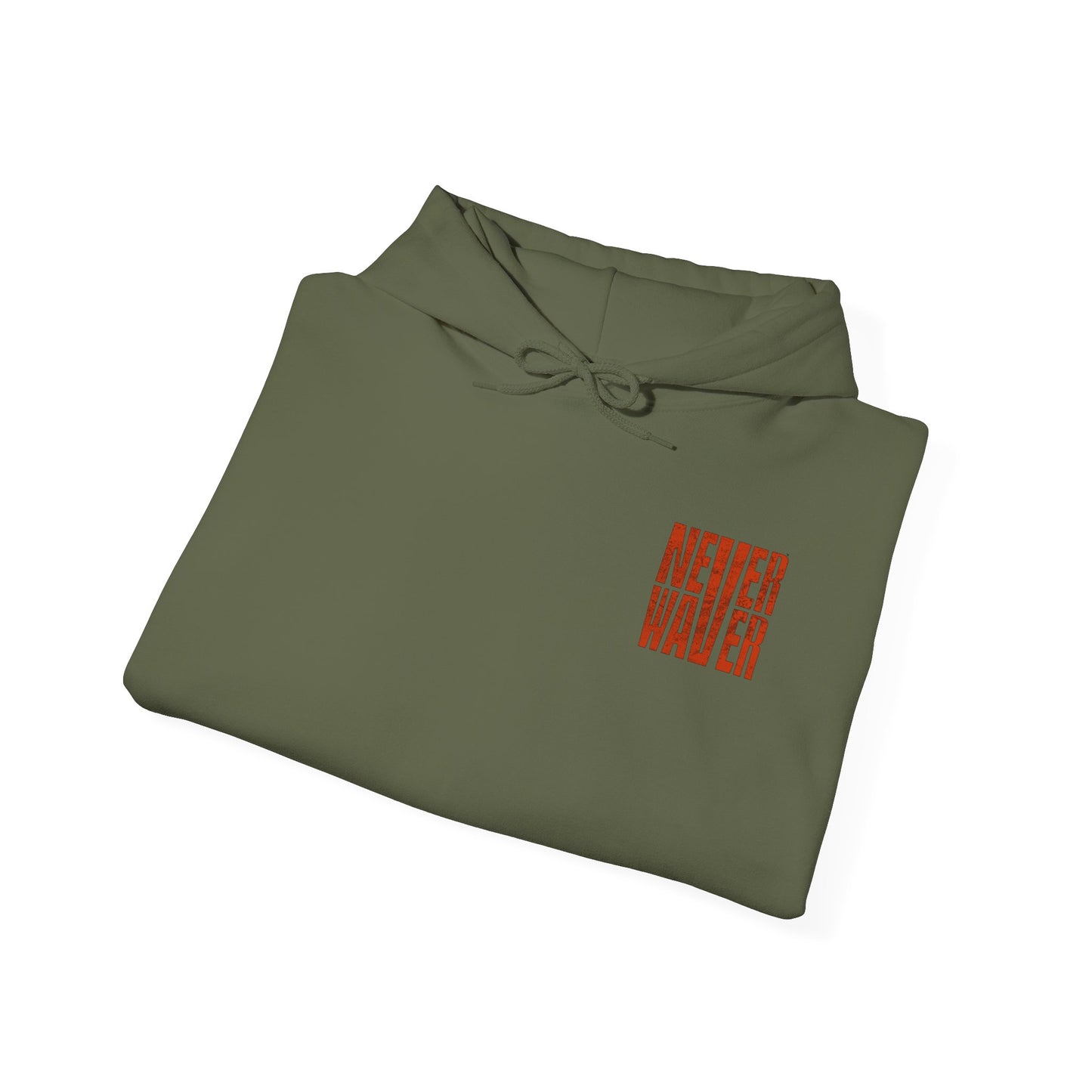 Cleveland Fans Never Waver Unisex Hooded Sweatshirt - Heavy Blend™ - Never Waver