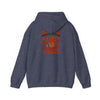 Cleveland Fans Never Waver w Leopard Football Unisex Hoodie - Cozy Heavy Blend Sweatshirt for Comfort and Style - Never Waver