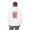 Cleveland Fans Never Waver w Leopard Football Unisex Hoodie - Cozy Heavy Blend Sweatshirt for Comfort and Style - Never Waver