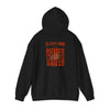 Cleveland Fans Never Waver w Leopard Football Unisex Hoodie - Cozy Heavy Blend Sweatshirt for Comfort and Style - Never Waver