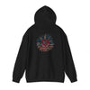 Never Waver Be Red White and A Little Bougie Unisex Heavy Blend™ Hooded Sweatshirt - Never Waver