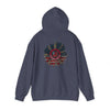 Never Waver Be Red White and A Little Bougie Unisex Heavy Blend™ Hooded Sweatshirt - Never Waver