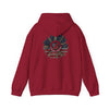 Never Waver Be Red White and A Little Bougie Unisex Heavy Blend™ Hooded Sweatshirt - Never Waver