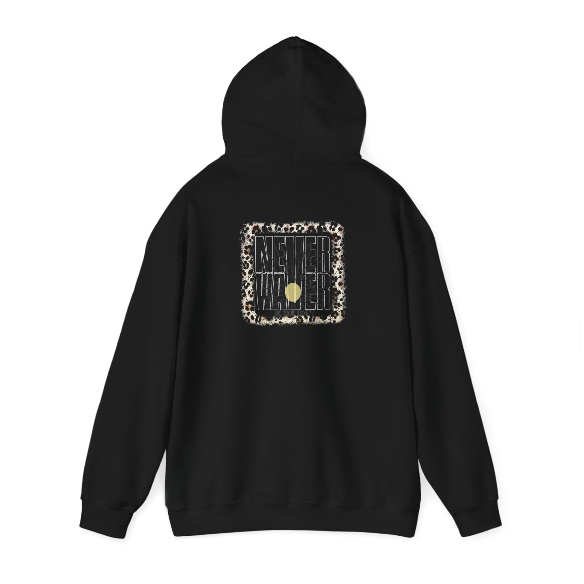 NEVER WAVER Be The Light Unisex Heavy Blend™ Hooded Sweatshirt - Never Waver