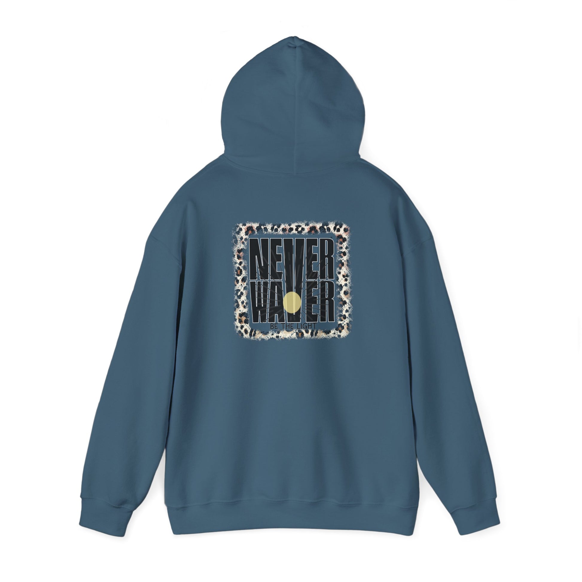 NEVER WAVER Be The Light Unisex Heavy Blend™ Hooded Sweatshirt - Never Waver
