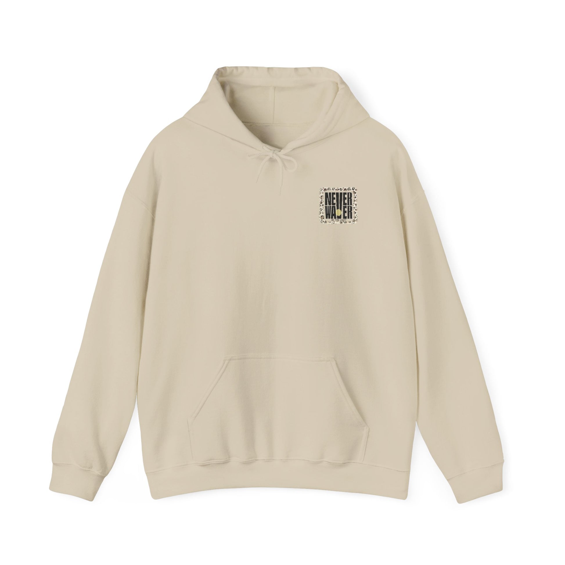 NEVER WAVER Be The Light Unisex Heavy Blend™ Hooded Sweatshirt - Never Waver